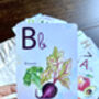 A Z Fruits And Vegetables Children's Flash Cards, thumbnail 5 of 6