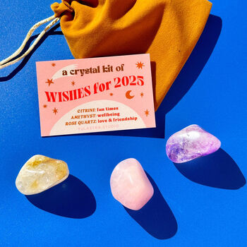 Wishes For 2025 Christmas Crystal Kit Stocking Filler Gift, 9 of 10