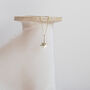 Solid Gold North Star Necklace, thumbnail 2 of 9