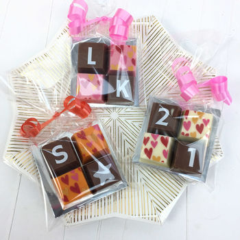 Personalised Chocolate Squares Favours, 8 of 8