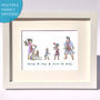 Personalised Pirate Family Print, thumbnail 1 of 11