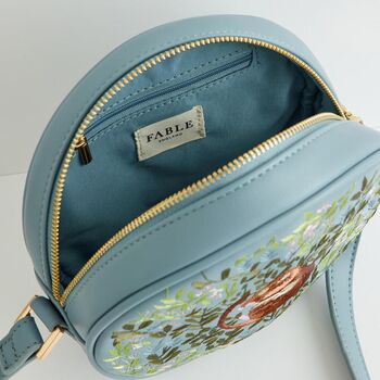 Chloe Circle Bag Embroidered Dormouse Blue, 8 of 8