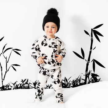 Panda Party Children And Baby Leggings, 2 of 6