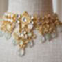 Maaliha Mint Kundan, Gold Plated Jewellery Set, thumbnail 3 of 6