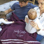 Family Cuddles Personalised Recycled Blanket, thumbnail 1 of 2