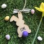 Personalised Easter Bunny Hanging Decoration, thumbnail 1 of 5