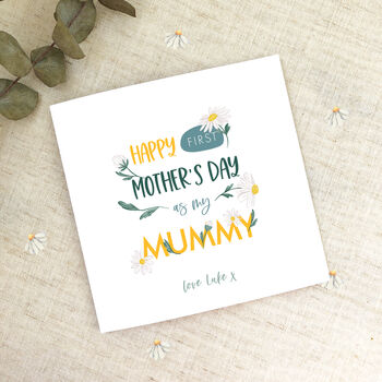 First Mother's Day As My Mummy Mother's Day Card, 2 of 4