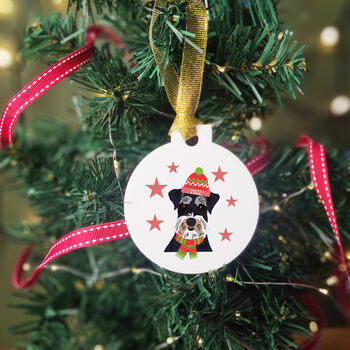 2022 Christmas Tree Decoration Dog Bauble, 2 of 12