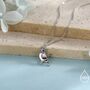 Pigeon Pendant Necklace In Sterling Silver, thumbnail 5 of 11
