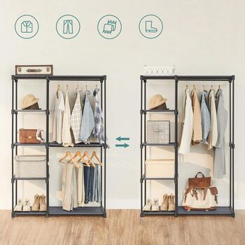 Portable Freestanding Wardrobe Closet Organize, 3 of 10
