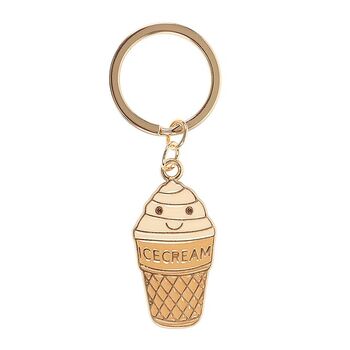 Ice Cream Cone Keyring, 2 of 2