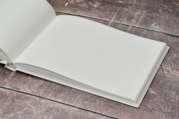 Heart Guest Book With Blank Pages, 3 of 4