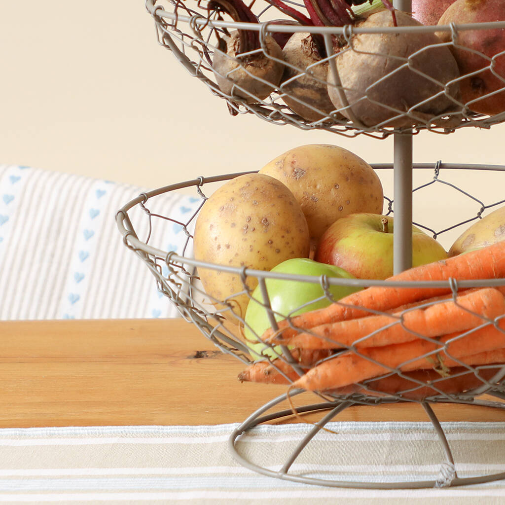 Home Grown Three Tier Kitchen Veg Rack By Dibor
