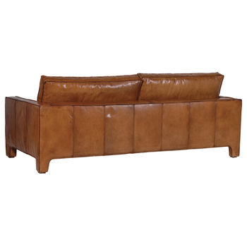 Italian Vintage Leather Three Seater Sofa, 2 of 2