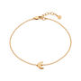 Silver Moon And Back Anklet, thumbnail 5 of 8