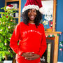'Baby Sprout On Board' Mum To Be Christmas Jumper, thumbnail 1 of 10