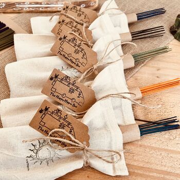 Long Hand Dipped Incense Sticks Plastic Free Vegan, 3 of 9