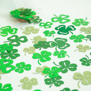 St Patrick's Day Shamrock Confetti, 2 of 8