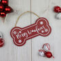Merry Woofmas Christmas Wooden Sign, thumbnail 1 of 6