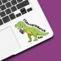 ‘Plannersaurus Rex’ Dinosaur Vinyl Sticker, thumbnail 2 of 2