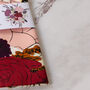 Watercolour Floral Illustrated Tea Towel, thumbnail 3 of 3