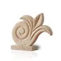 White Marble Laurel Leaf Sculpture, thumbnail 3 of 4