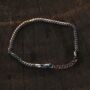 925 Sterling Silver Miami Cuban Rhodium Bracelet Chain For Men, thumbnail 2 of 11