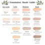 Vegan Liquid Foundation 13 Shades, thumbnail 9 of 9