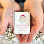 1st Christmas As My Daddy Personalised Ceramic Magnet, thumbnail 2 of 2