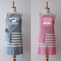 Personalised Cotton Apron And Tea Towel, Christmas Gift, thumbnail 5 of 12