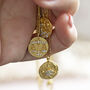 Crystal Zodiac Coin Necklace, thumbnail 1 of 11