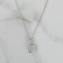 'The Ammonite' Accent Sterling Silver Necklace, thumbnail 3 of 3