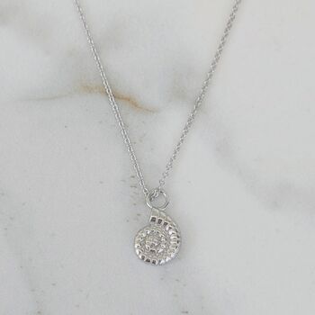 'The Ammonite' Accent Sterling Silver Necklace, 3 of 3