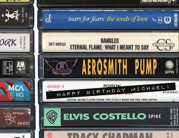 Personalised 36th Birthday Print Music From 1989, 7 of 8