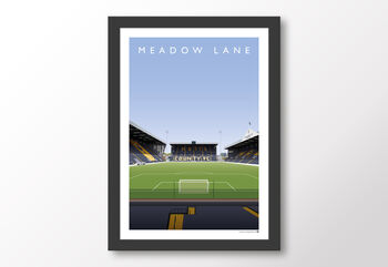 Notts County Meadow Lane The Kop Poster, 8 of 8