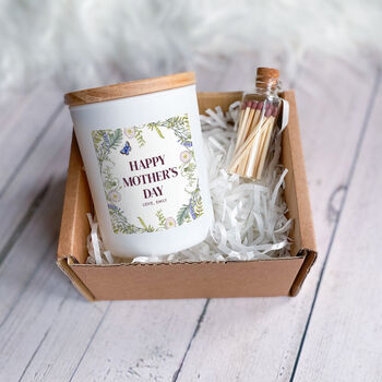 Personalised Mother’s Day Soy Wax Candle Gift For Mum, 4 of 6