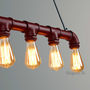 Industrial Steampunk Pipe Lighting, thumbnail 1 of 8