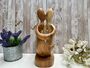 Wooden Wine Bottle Holder Home, Couple Wedding Decor, thumbnail 1 of 8
