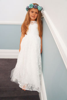 Holly Flower Girl Dress ~ Lilly + Bo Collection, 9 of 11