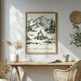 Life Is Better Around The Campfire Camping Print | Outdoor Adventure Poster, thumbnail 1 of 5