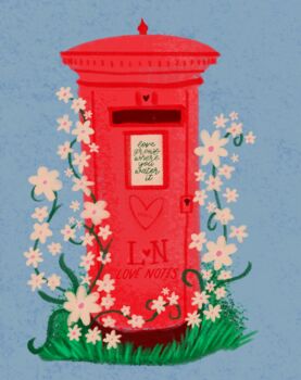 Love Notes | British Post Box Print, 2 of 2