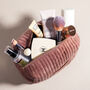 Personalised Soft Velvet Pleated Makeup Cosmetic Cube Bag, thumbnail 4 of 10