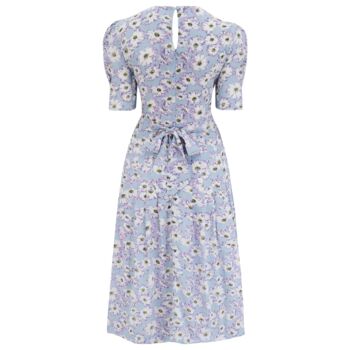 Daisy Dress In Daisy Print Vintage 1940s Style, 2 of 3