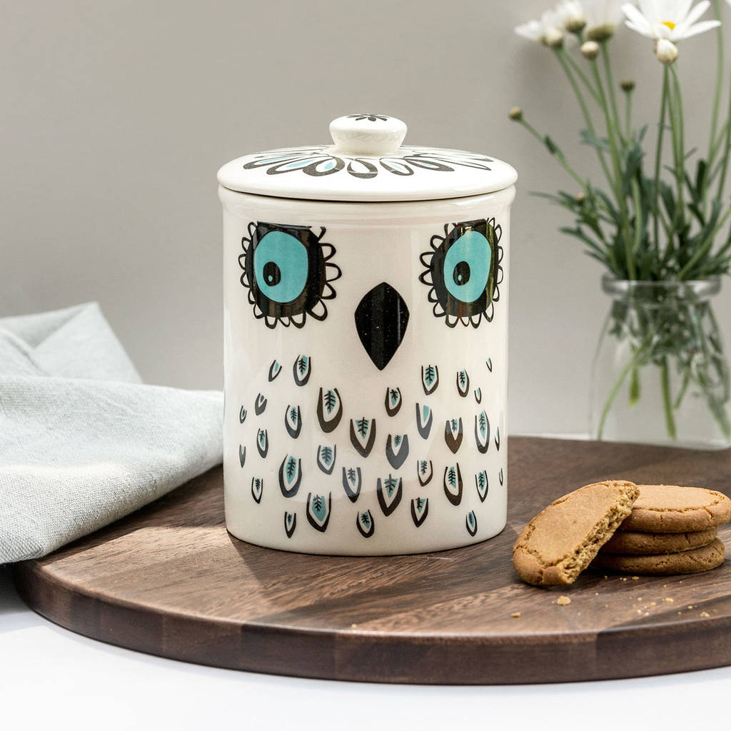 Owl Storage Jar, 1 of 6
