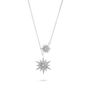 Celestial Double Star Necklace, thumbnail 2 of 12
