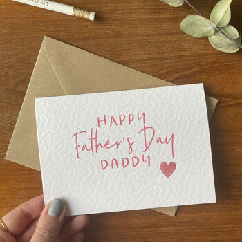 Happy Father's Day Daddy Card, 2 of 5