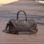 Leather Boot Gym Sports Bag, thumbnail 5 of 12