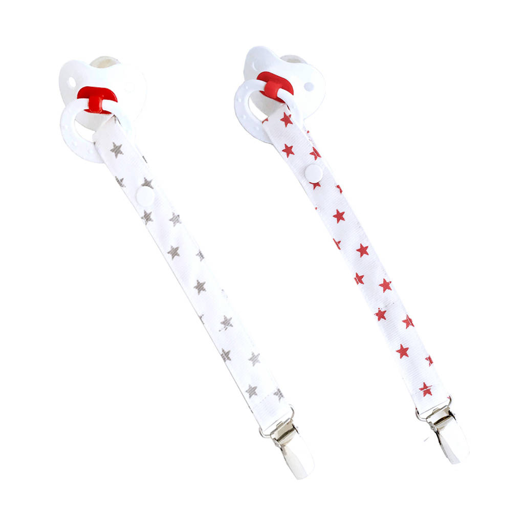 Pacifier Clip Pair By Poplico