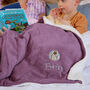 Personalised Christmas Cookies Christmas Snuggle Blanket, thumbnail 2 of 12