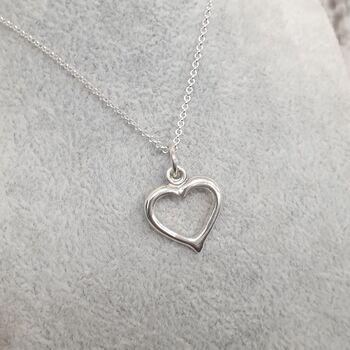 The Silver Heart Necklace, 3 of 8